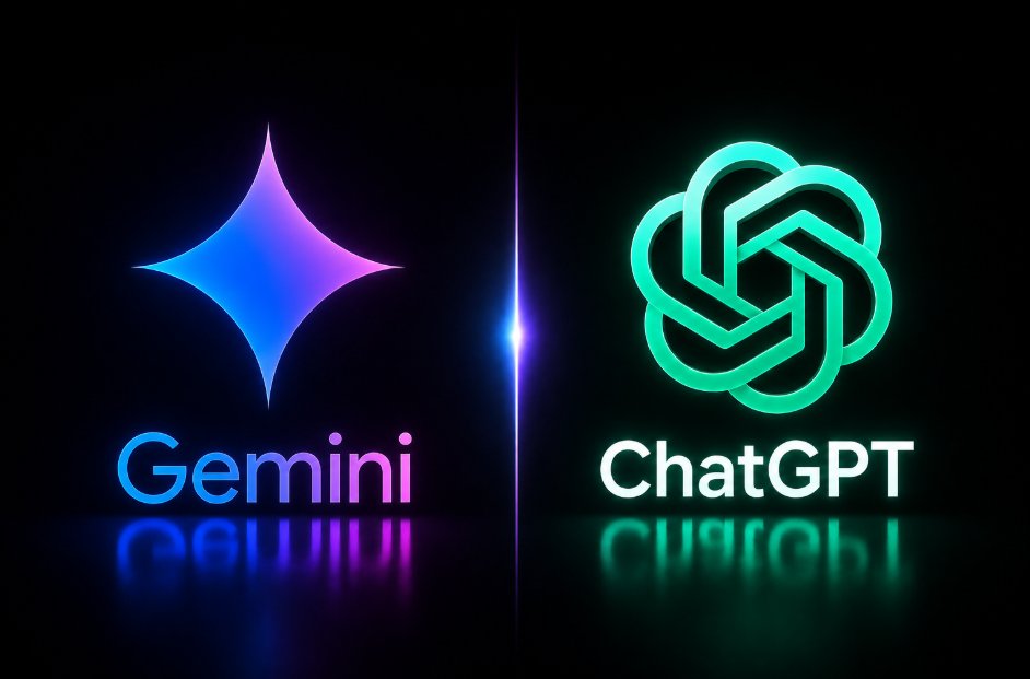 EvanCole_Tech's tweet photo. 🚨 Gemini vs ChatGPT just got more interesting.

Both AI assistants are moving beyond simple chat — toward faster reasoning, deeper workflows, better integrations, and more useful everyday automation.

Here are the latest updates you should know: 🧵👇 https://t.co/IwxFJ6IfnL