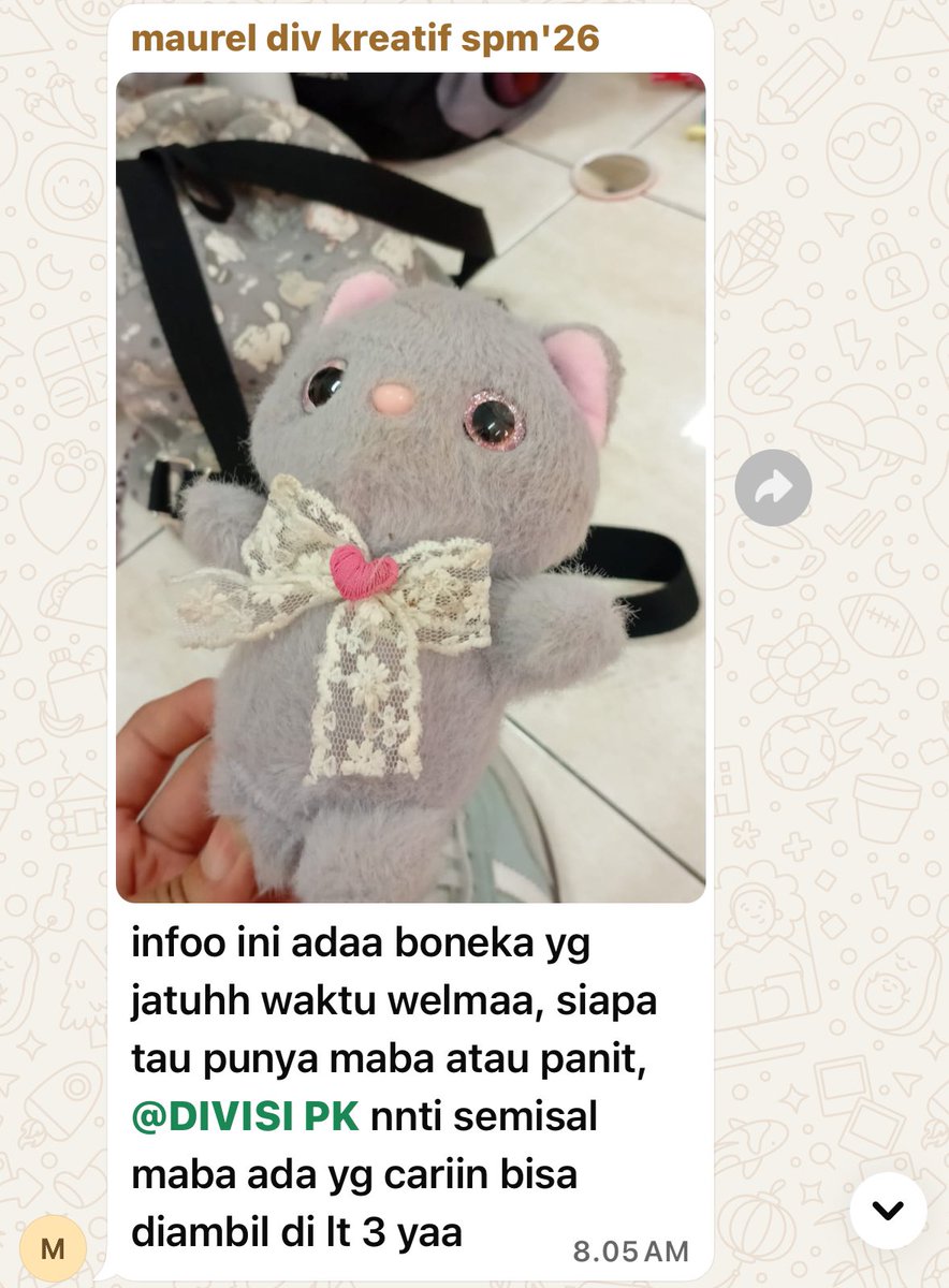 jajijoyy's tweet photo. @unsoedmfs coba nder, siapa tau masih ada di panitia nya https://t.co/pEYeBqF1kV