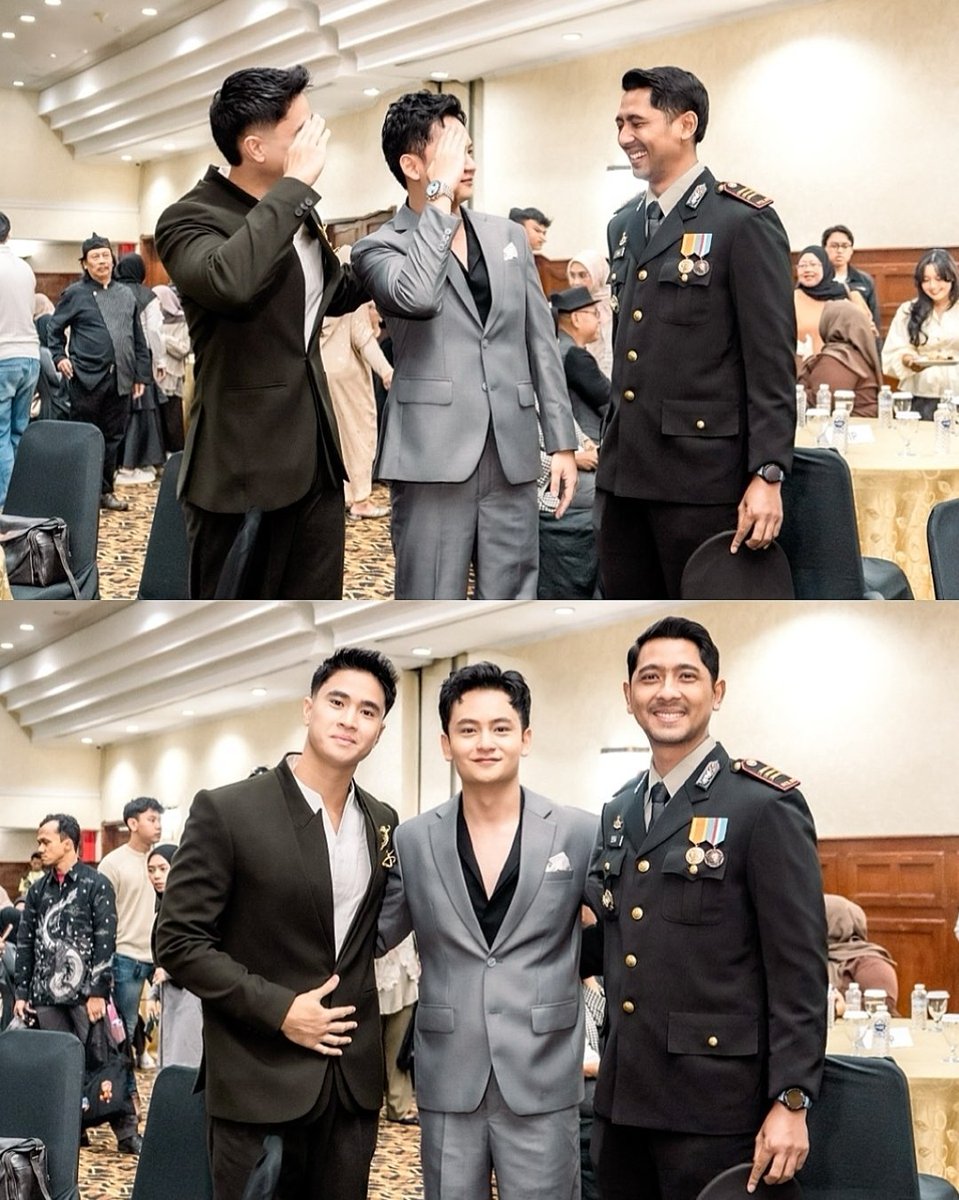 iaoiaoaja's tweet photo. Duhh duhh cogan cogan iniii 🤩🫶🏻 #AryaSaloka #YesayaAbraham #RandyMartin https://t.co/VDRmVBethV
