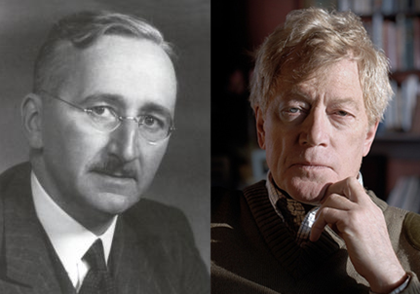 FAHayekSays's tweet photo. Roger Scruton on Hayek’s rejection of “social justice”:

“Hayek expressly dismissed the expression as a piece of deceptive Newspeak, used to advance large-scale injustice in the name of its opposite.” https://t.co/klVFNsEavf