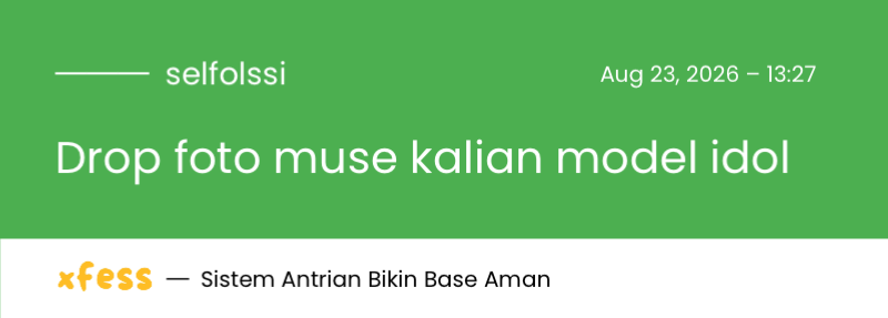 selfolssi's tweet photo. Hi Drop foto nya disini https://t.co/3rwb3SSSJ6
