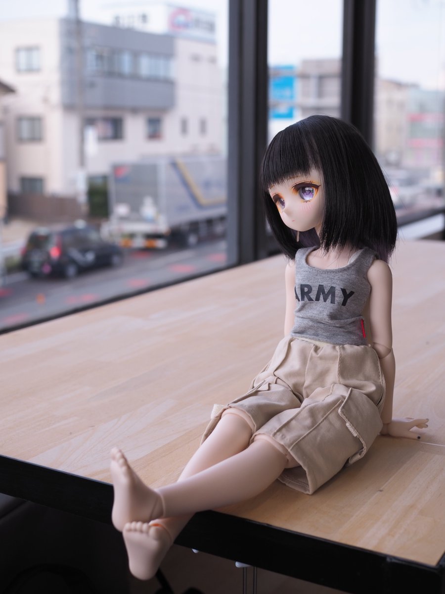 nurumigu's tweet photo. 窓辺のなぐさ
#いもねこどーる
#ドールオーナー交流会
#DTP11 https://t.co/AaxaTspoWz
