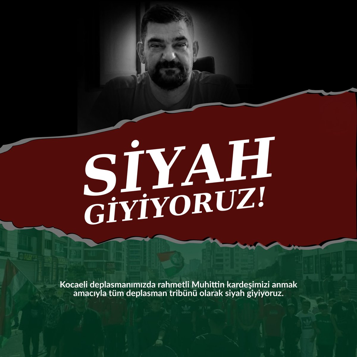 hidayetakboga21's tweet photo. Yarın Kocaeli deplasmanında "siyah" giyiniyoruz! https://t.co/pBx3YWvu3F