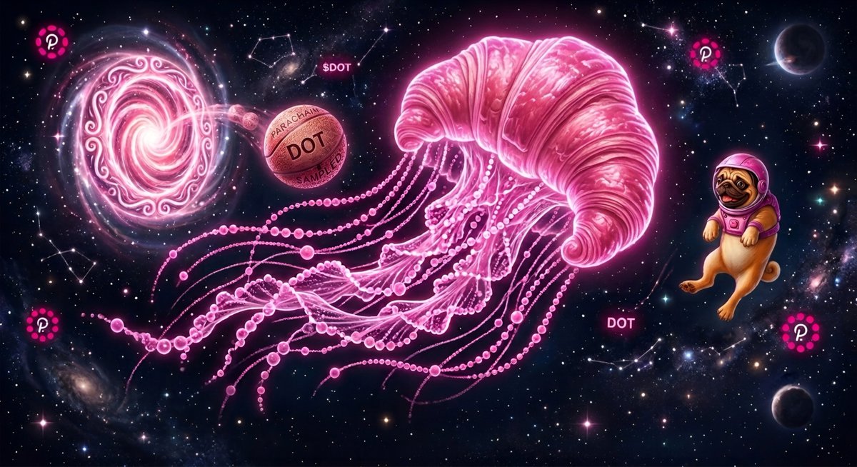 Pugissant's tweet photo. Intergalactic jump across parachains. When your liquidity is so powerful that it warps space and time on the Polkadot network. $PUGISSANT in space. 🌌🥐
$PUGISSANT #Polkadot #SpaceCrypto https://t.co/gUAomDMUuX