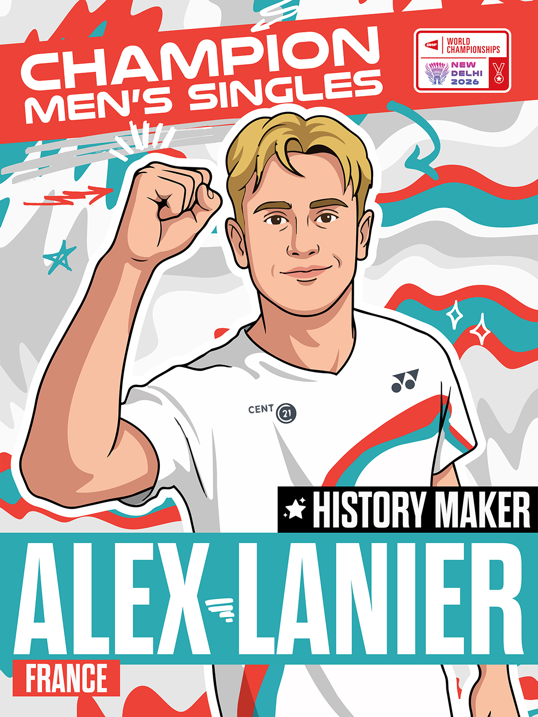 Alex Lanier Makes History As France’s First Singles World Champion