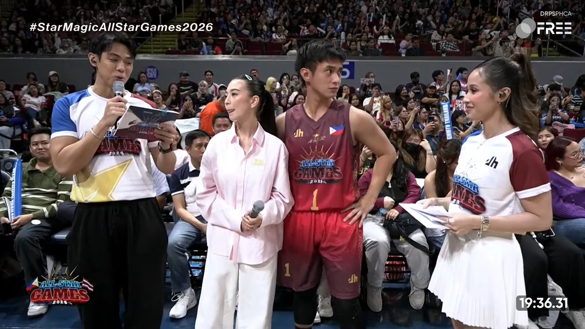 DRPSPHCA's tweet photo. #StarMagicAllStarGames2026: JM Ibarra and Fyang Smith (JMFyang) were named as the Fan Fave Duo of the Star Magic All-Star Games 2026!

PHCA-2026H2-3729 https://t.co/w1denX9Dal