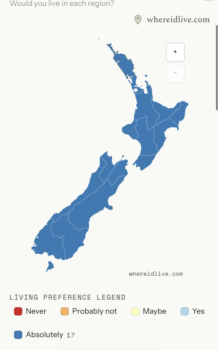 Werlynz's tweet photo. A true patriot would live anywhere in beautiful New Zealand https://t.co/yEV1vIyf3b