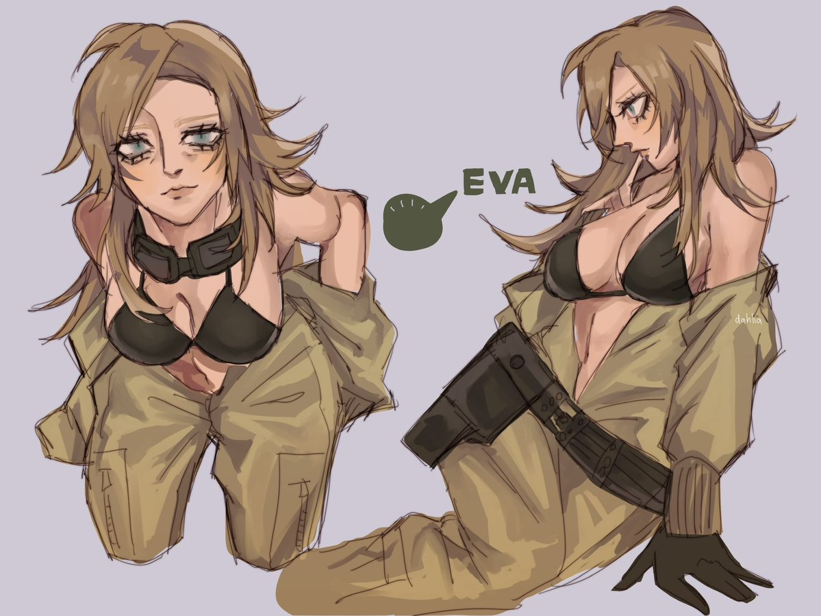 serpentvide's tweet photo. [#mgs3] eva 🫣 https://t.co/NJtWaW7E0o