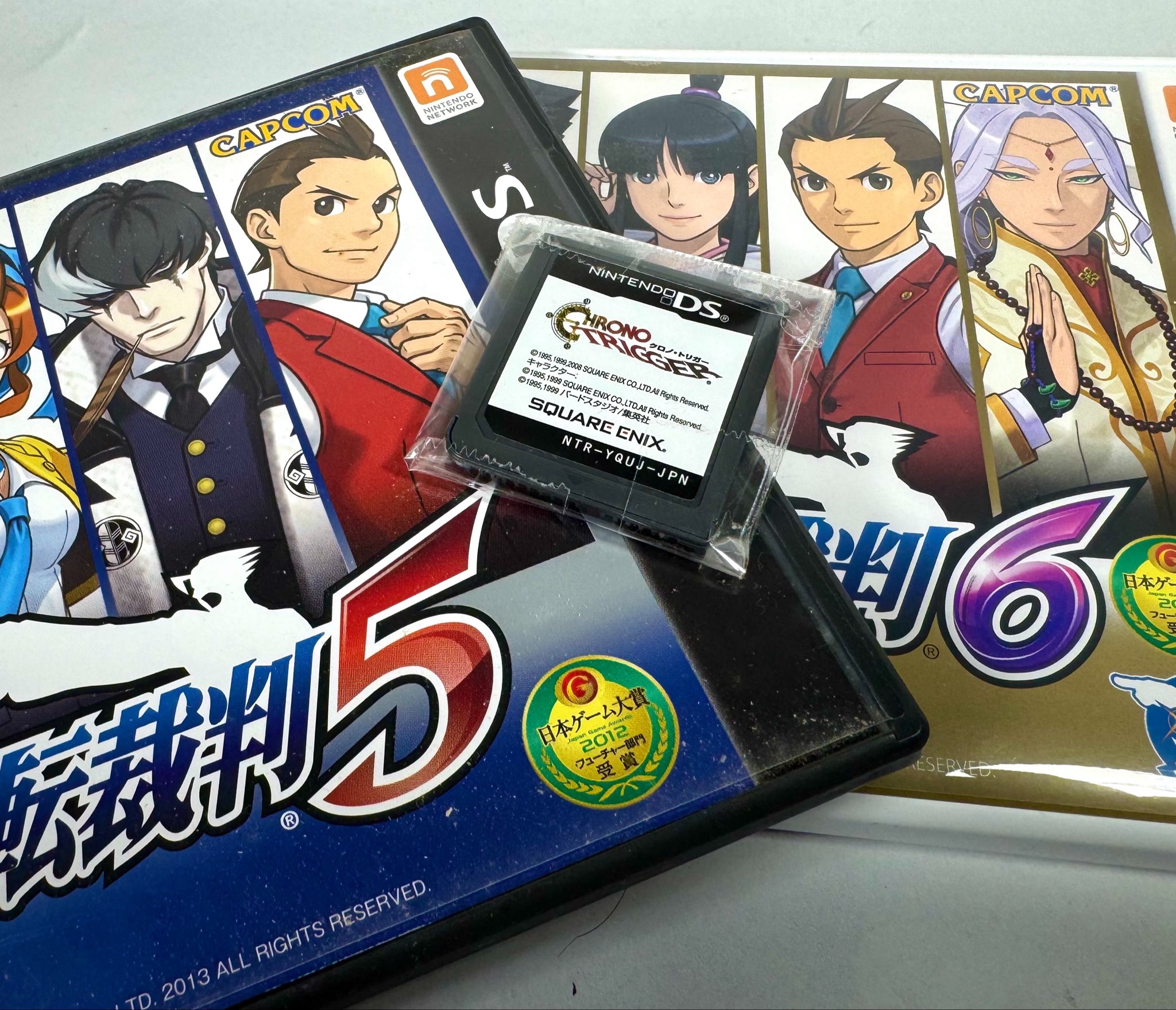 逆転裁判　マリオ　クロノ・トリガー　DS・3DSソフト　ゲーム　まとめ売り みーすけ🐳🐬🐋🐡🐠🐟 on X: 