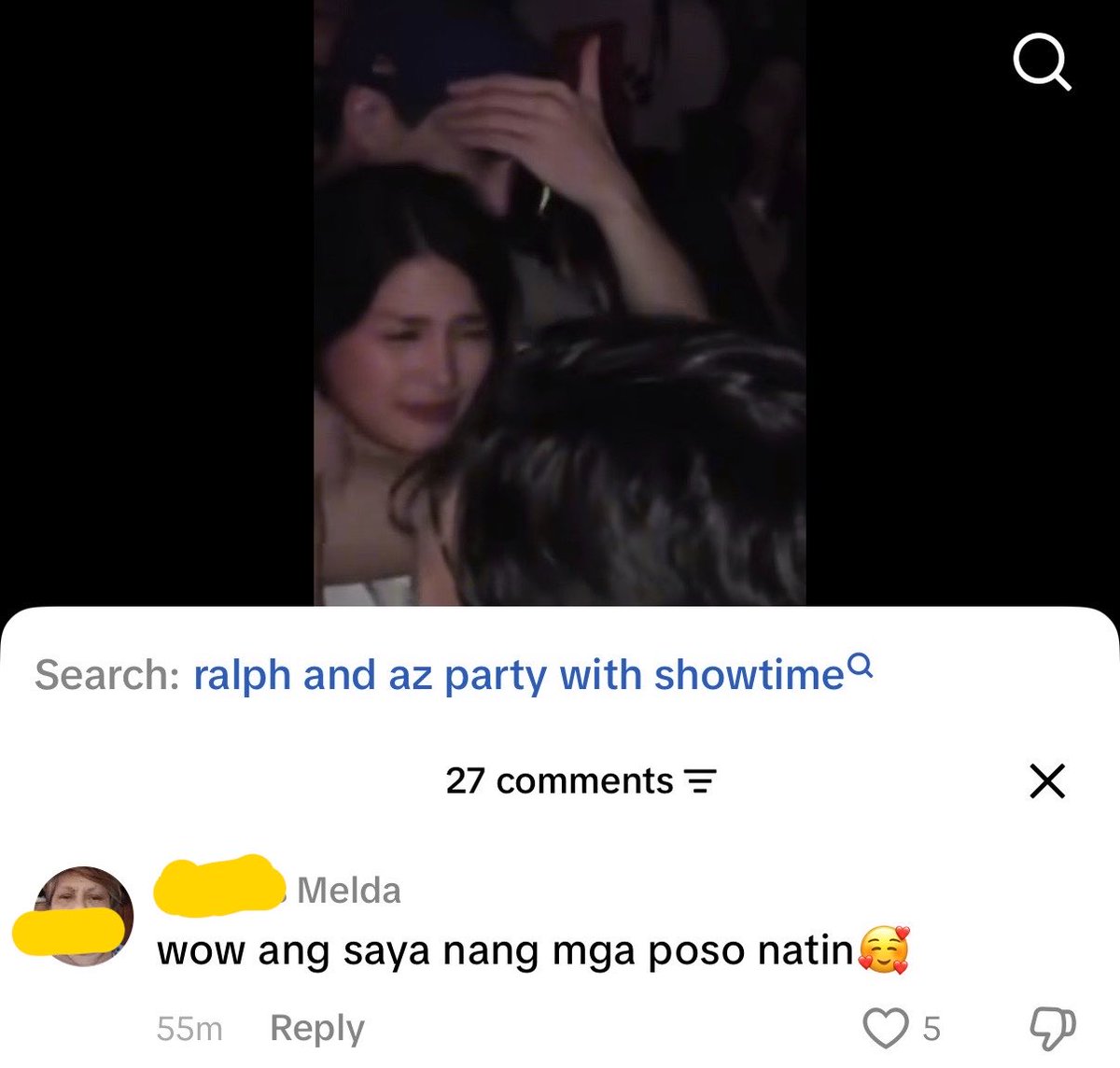heyitsjgirly's tweet photo. Hi Nanay Melds, sobrang saya po ng poso ng lahat 💛 https://t.co/tK7dezfeB3