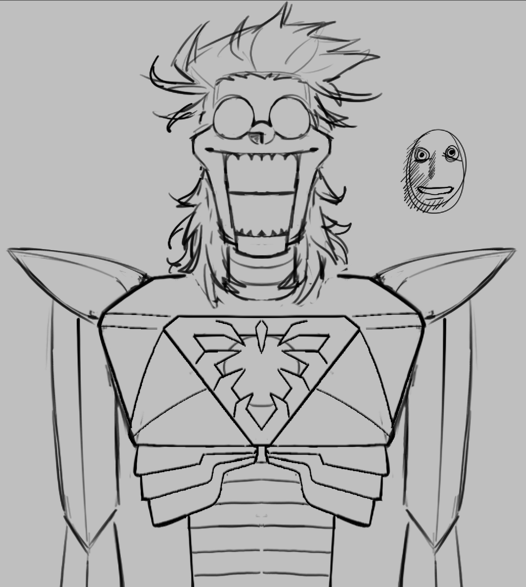 WHISPERINGD00R's tweet photo. Sketches and Unintelligible Rants #spamton #deltarunefanartㅤ https://t.co/2pSEPtfH4j