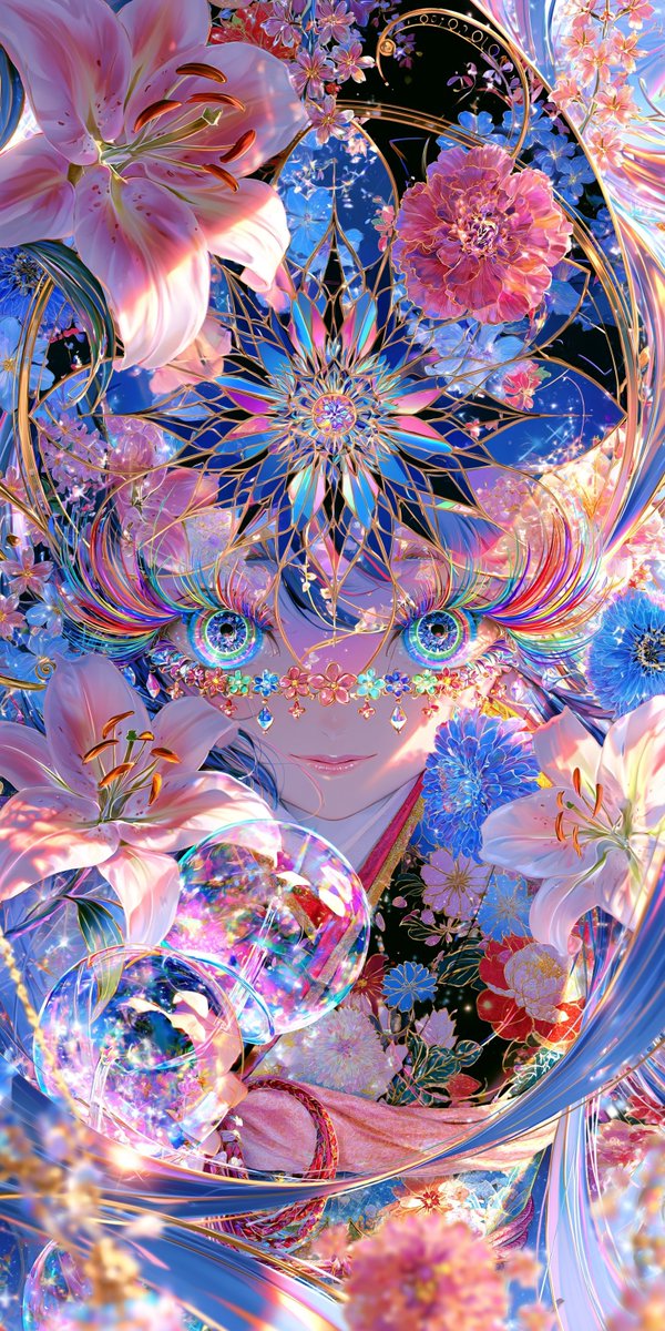 Pastel_Illust_'s tweet photo. "Kaleidoscope" https://t.co/Dkpeo4M4gK