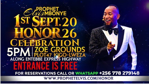AbahoJon's tweet photo. BENEFITS OF ATTENDING HONOUR|@Prophet_elvis 

There is a life outside this world that can only be accessed by those who possess the keys of the same.

By attending this, you come out of it with knowledge but more importantly the oil/grace/anointing that enables you to live the abundant and luxurious life.

Jesus was able to feed 5,000 men with 5 loaves of breed and 2 fish. You too can live a life of 20,000,000/= salary yet you actually earn 2,000,000/=. Now don't ask me how?

Attend and enjoy life after!
#ProphetElvisMbonye