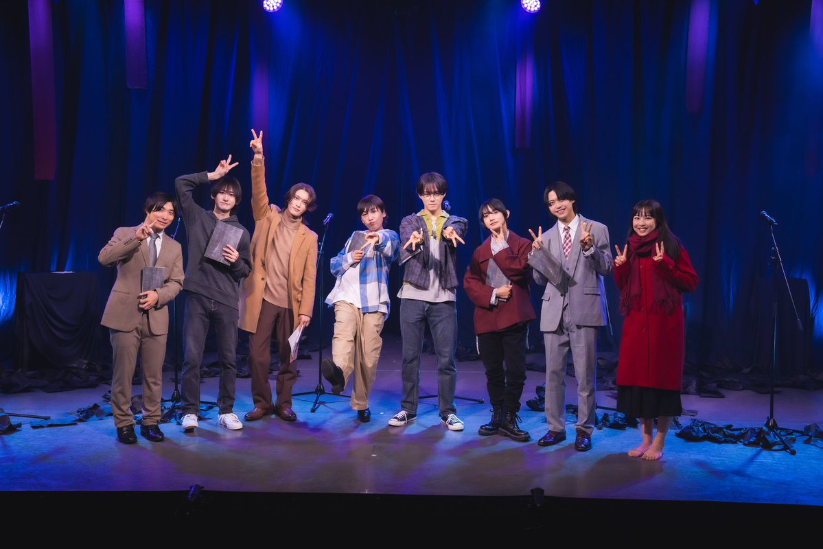 motokanocturne's tweet photo. 🕯️朗読歌劇「元彼女夜想曲〜モトカノクターン〜」終演いたしました❤️‍🔥

劇場にお越しくださった皆さま、遠くから応援してくださった皆さま、本当にありがとうございました！

ロビーを彩ってくださった応援熨斗にも心より感謝申し上げます‼️
ありがとうございました！✨

#元彼女夜想曲 https://t.co/HvlEiZtHbo
