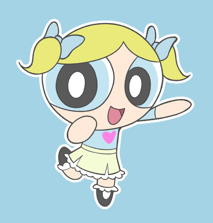 garamumasara2ha's tweet photo. UNOVEとのコラボしたパワーパフガールズのデザインが素晴らしいので描いてみた https://t.co/RFomnjOYt6