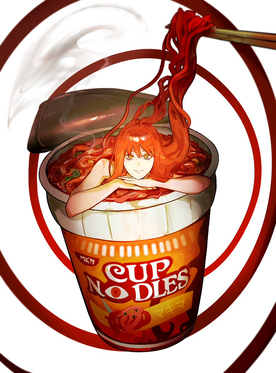 alpharirin's tweet photo. Mkm noodles 
#チェンソーマン #chainsawman https://t.co/88T8Vfjugz