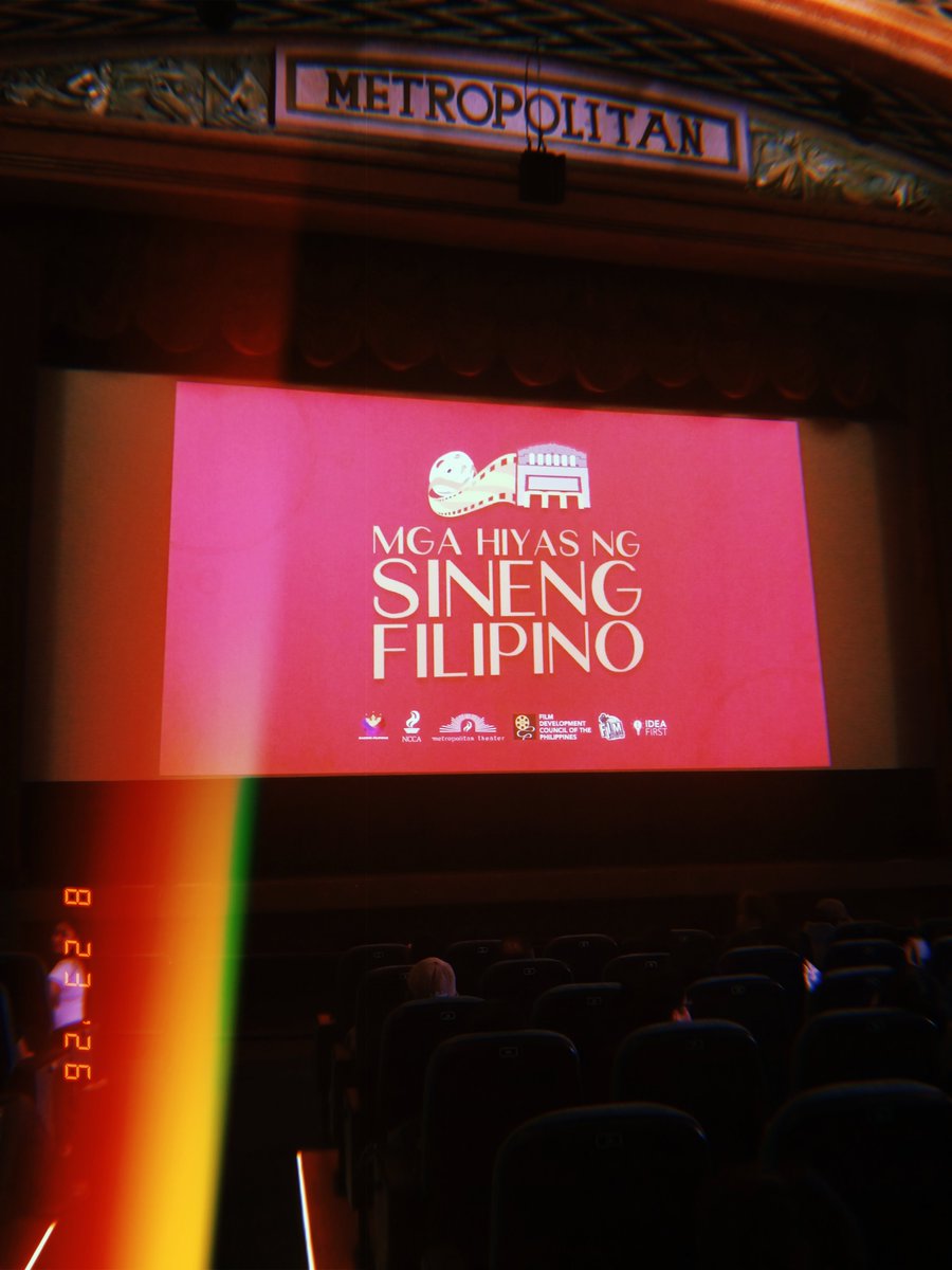 cjsaysblog's tweet photo. Mga Hiyas Ng Sineng Filipino: Big Night! Pelikula ni Jun Robles Lana Screening
#BigNight
#IdeaFirstCompany
#METNatinTo
#AtinTo https://t.co/k6DpmLfTEa