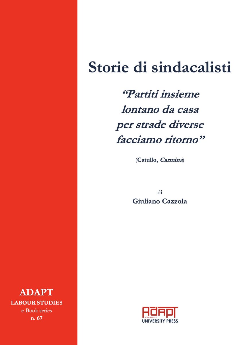 MicheTiraboschi's tweet photo. "Un gigante in un mondo di giganti, di sindacalisti e politici formatisi attraverso dure esperienze di vita, lavoro, studio, riflessione culturale oltre che pratica". 
Il 23 agosto del 2007 moriva #BrunoTrentin. Al link che segue il profilo tracciato da Giuliano Cazzola in "Storie di sindacalisti", @ADAPT_Press: https://t.co/I3V9Pc72Oy