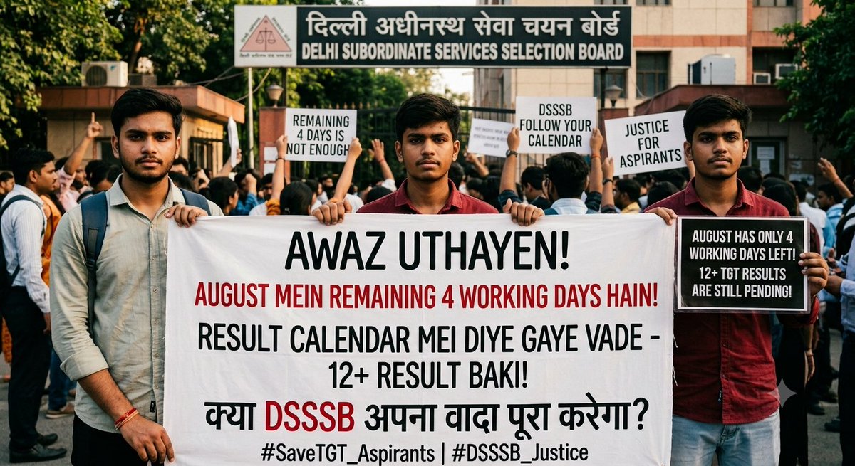 SumitKu73360837's tweet photo. मन में बस अब यही बात कि ,क्या DSSSB टाइम पर  दे देगा रिजल्ट इस बार??

##justiceforaspirants 
@gupta_rekha @LtGovDelhi
 @dsssbofficial @AshutoshRanka @abhijeet_dipke @SauravDassss #dsssbtgtresult #tgt_math_result https://t.co/voooyZx54P
