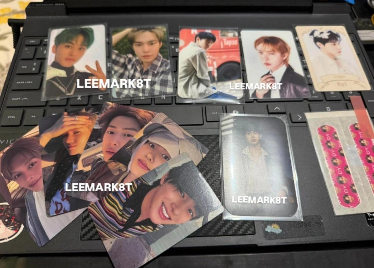 LEEMARK8T's tweet photo. #LEEMARK8T_FEEDBACK
NCT127 DOYOUNG MERCH
✨ NCT 2020 RESONANCE PT.1 INDEMAND FUTURE PC 
✨ DICON JAPAN SET (pc,postcard,bandaid)
✨ NCT2020 RESONANCE SMGLOBAL SHOP TINCASE LIMITED PC https://t.co/T2bM8Cuu4S
