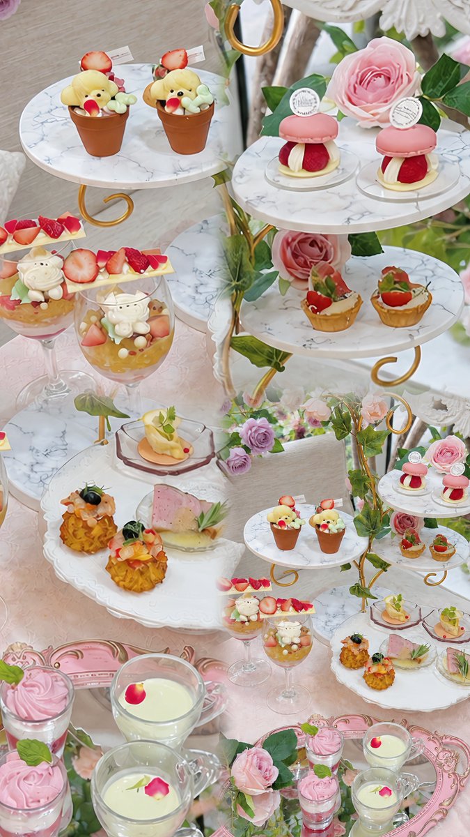 hcbrunch's tweet photo. 🎓🫖🎀🎓🫖🎀 🎓🫖🎀🎓🫖🎀

\ オートクチュールブランチ /
【夏休み学生さま限定】
Rose & Wans Afternoon Tea

学生だけのちょっぴり特別なAfternoon Tea 🎓

夏休みの思い出にお友達と可愛い
ティータイムを楽しみませんか？♡

🫖開催期間 : 9月28日まで
紅茶飲み放題付き🫖5800円

🎓🫖🎀🎓🫖🎀 🎓🫖🎀🎓🫖🎀