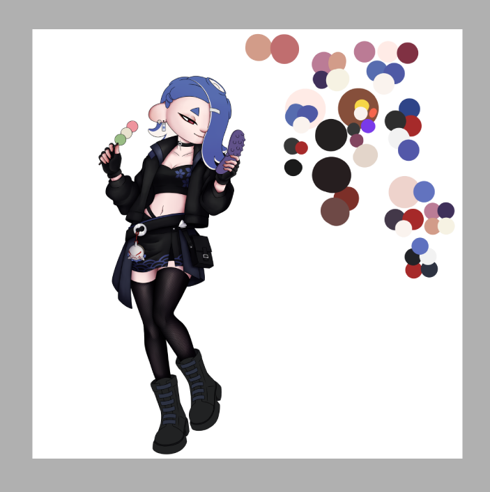 chardy_splatoon's tweet photo. The SECOND my new tablet is in my hands, finishing this art is my №1 priority. Sorry I’ve been so slow lately. I just want my pieces to look as beautiful as possible, which means I end up spending way more time on them than I probably should. https://t.co/dnFeTJ4h2l