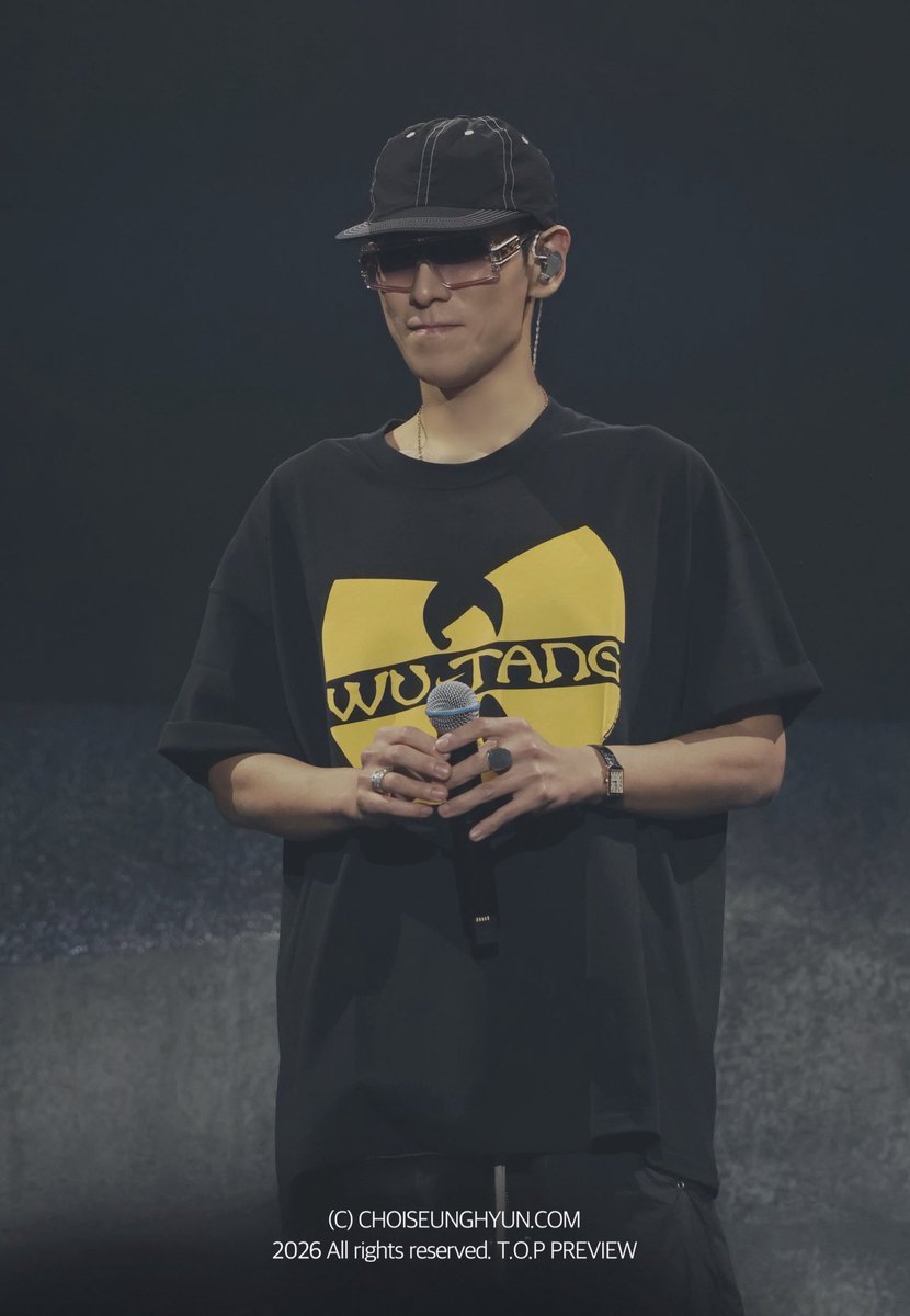 choidot's tweet photo. [#CHOIDOT PHOTO] 260823  T.O.P PRE-STUDIO 2026  in Taipei  DAY 2_ SOUND CHECK 🎤 

TAIPEI REUNITES WITH T.O.P DAY 2 

#PRESTUDIO_IN_TAIPEI_DAY2 
#TOP_PRESTUDIO2026 https://t.co/elTlzaDOid