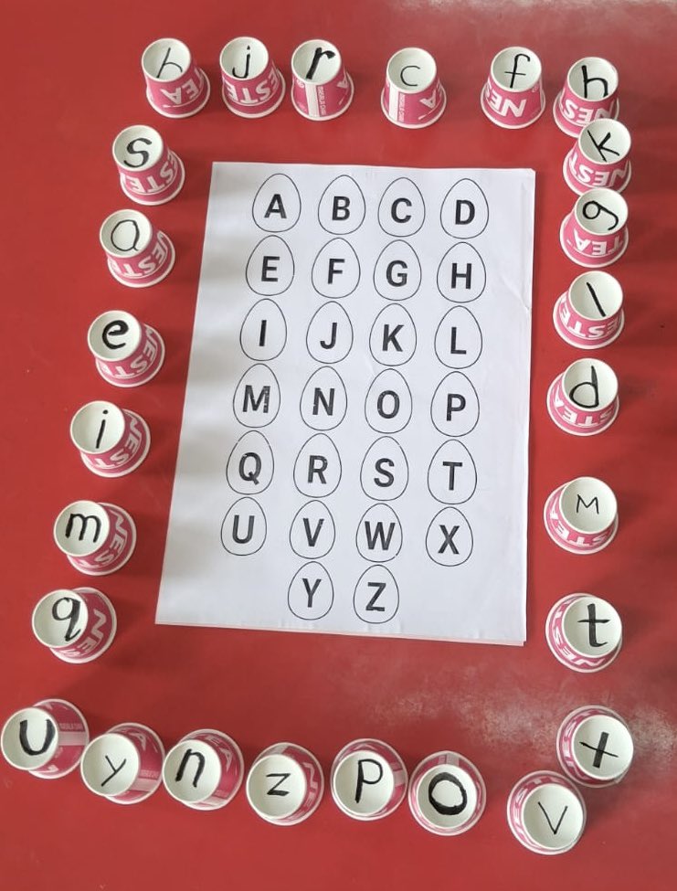 kv2colabamumbai's tweet photo. Foundational literacy activities
BALVATIKA 3 kids
Matching capital letters with small letters
#bestpractices
#kv2colaba
#learningbasics
@KVS_HQ @KvsMumbai https://t.co/2jO1gyzC2p
