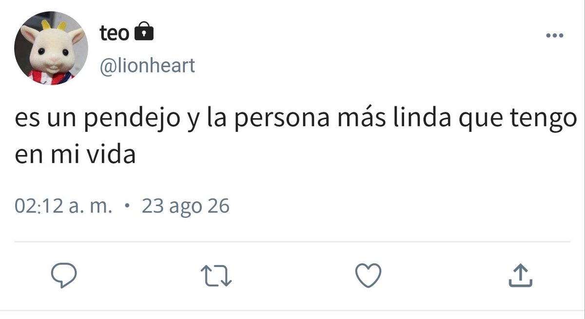 hormateo's tweet photo. —43. te quiero mucho. https://t.co/6daRrqpM2V
