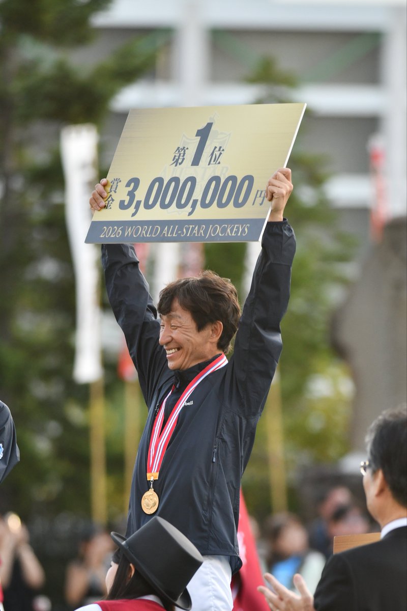 lovesonlymuscle's tweet photo. ワールドオールドスタージョッキーズ🏆
#横山典弘 騎手
#WASJ
#札幌競馬場 https://t.co/7RZzEZAiZ4