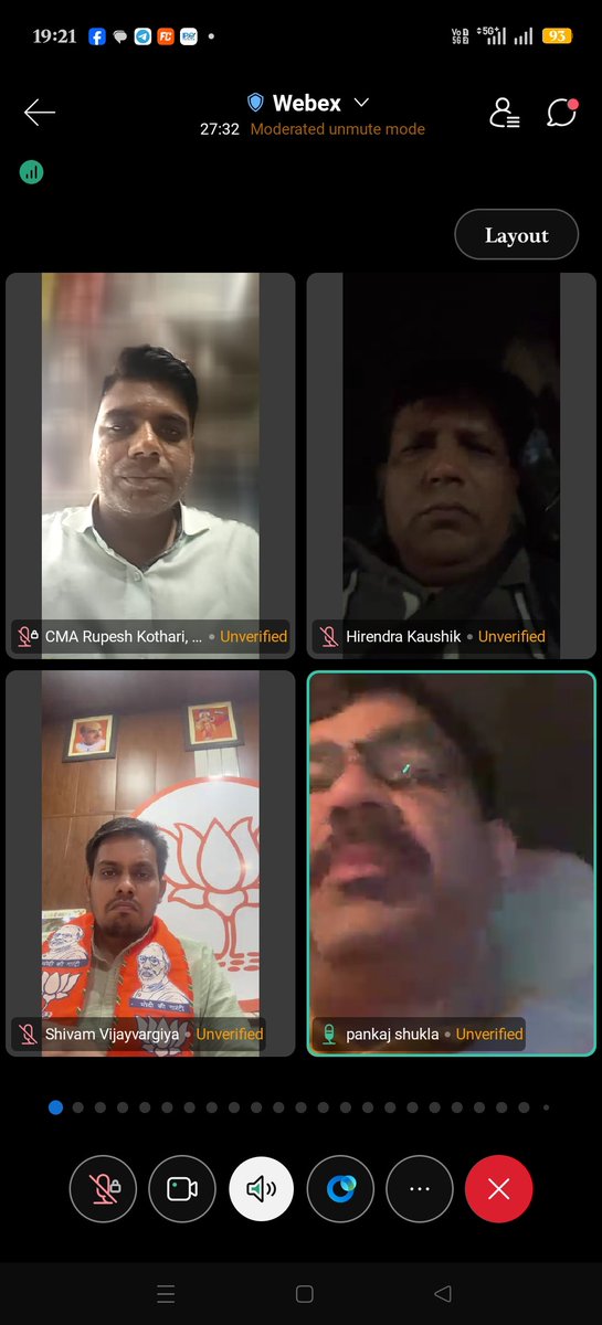 RK2u2u's tweet photo. Attended Rajasthan BJP’s state-level VC of Assembly Social Media Convenors. Grateful for the guidance of Hirendara Kaushik Ji, Avinash Joshi Ji, Pankaj Shukla Ji, Shivam Ji Vijayvargiya 
@bjp https://t.co/YJeSwUQmyo