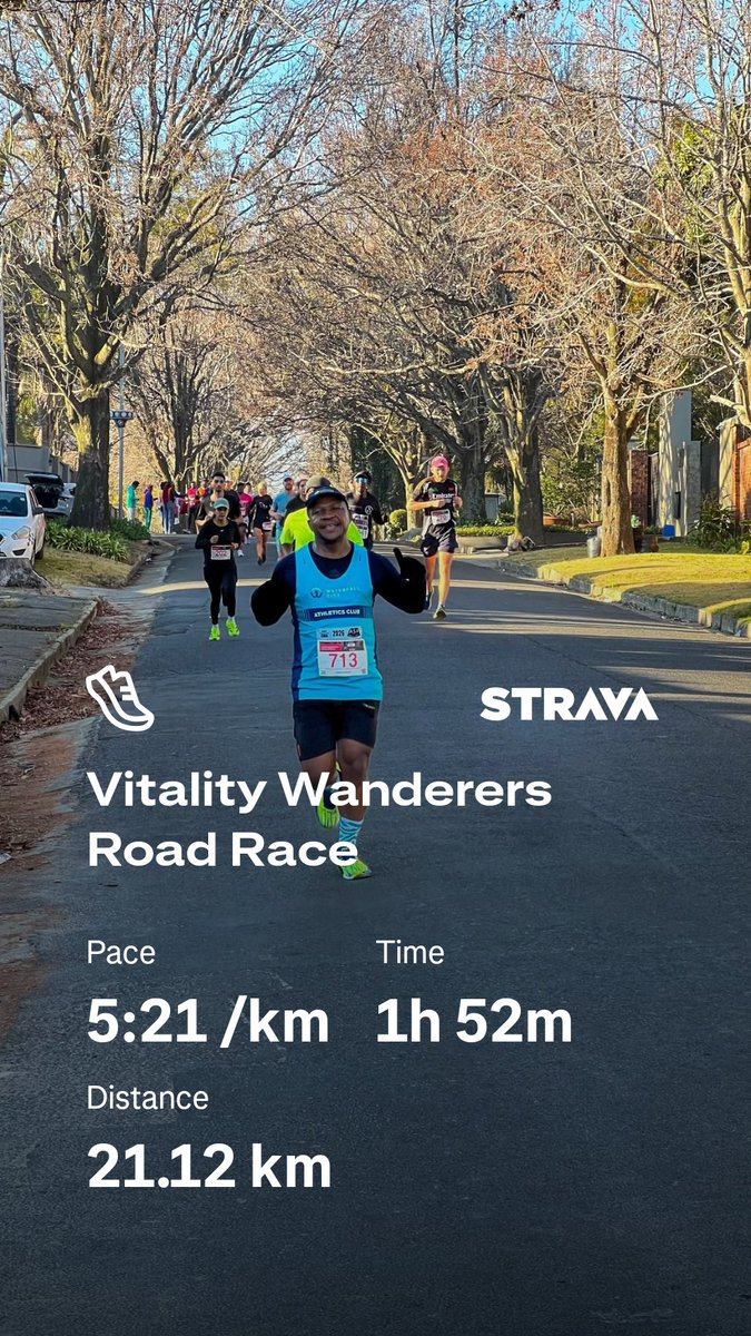 kgampib's tweet photo. Sunday Vitality Road Race done ๐๐พโโ๏ธ#runjozi #challengeyourself #fighting4fitness #waterfallAC https://t.co/wiX5MEbMJU