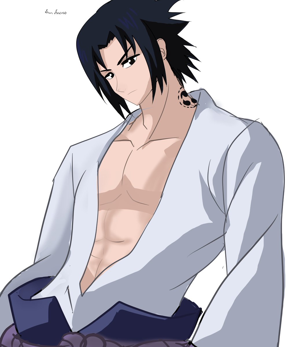 KenshiroIchi_Go's tweet photo. Been a minute since I've drawn Sasuke 
#NarutoShippūden #sasuke #animevibes https://t.co/RsBMkftZdV