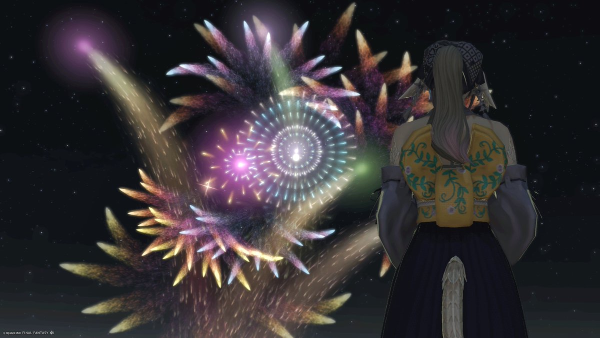 Unorm_Games's tweet photo. たーまやー🎆
＃FFXIV https://t.co/bzhtaQiTwr
