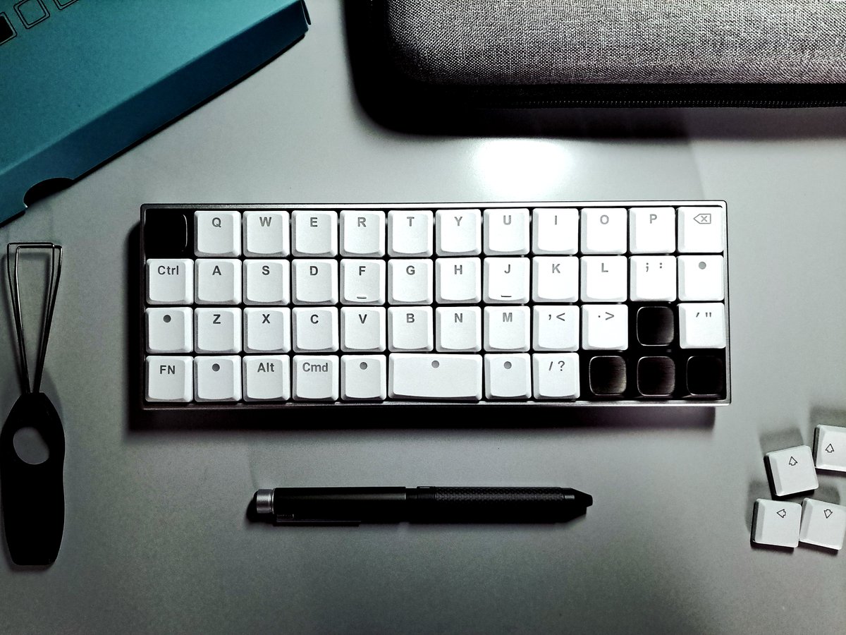 キーボード Awekeys Air Titanium Black(Hand Brushed) Awekeys徹底