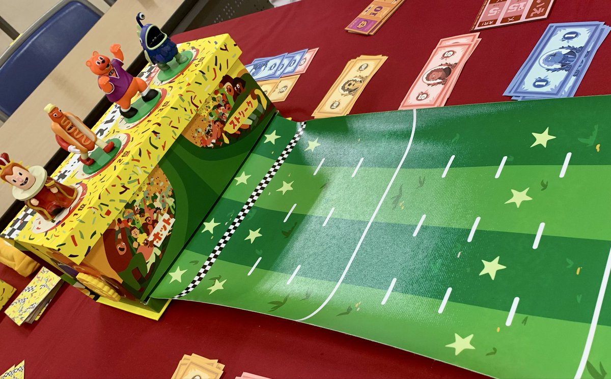 orion_bdg's tweet photo. 定例会
軽ゲーを中心に沢山遊びました。カニモンを崩せたのでとりあえずの目標は達成。

◇プレイ一覧
ウンチに気をつけて/げまじゃん/カーニバル・モンスターズ/ゴールド/ゲストがくる前に/ファウナ/ホットストリーク/ナイアガラ/ドラフトサウルス/スポットミーガファー！/ゴールドラッシュ https://t.co/kM1IiFEzjE