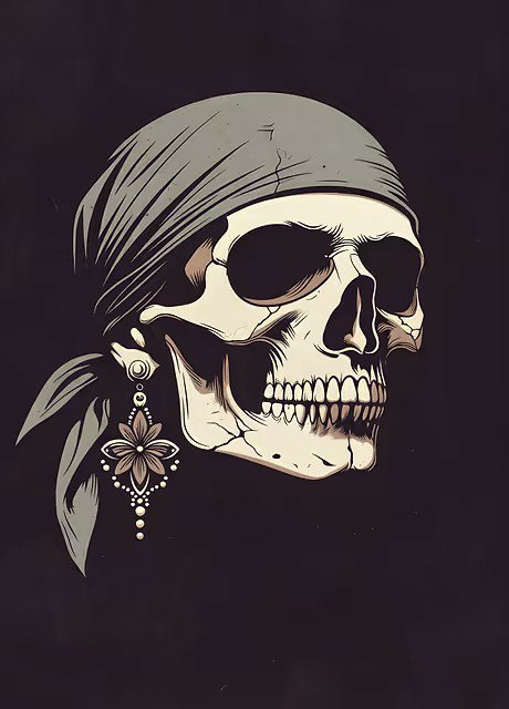 MancheguitoRM's tweet photo. https://t.co/AIVJPwUA4s Calavera Pirata con Pendiente Floral #calavera #pirata #arteoscuro #ilustracion #piratas #calaveramexicana #estilopirata #diseñotattoo #artevectorial #calaveras #estilocalavera #darkart #displate #redbbuble #teepublic #etsy #instagram #tiktok https://t.co/ObZzzJ7aCy