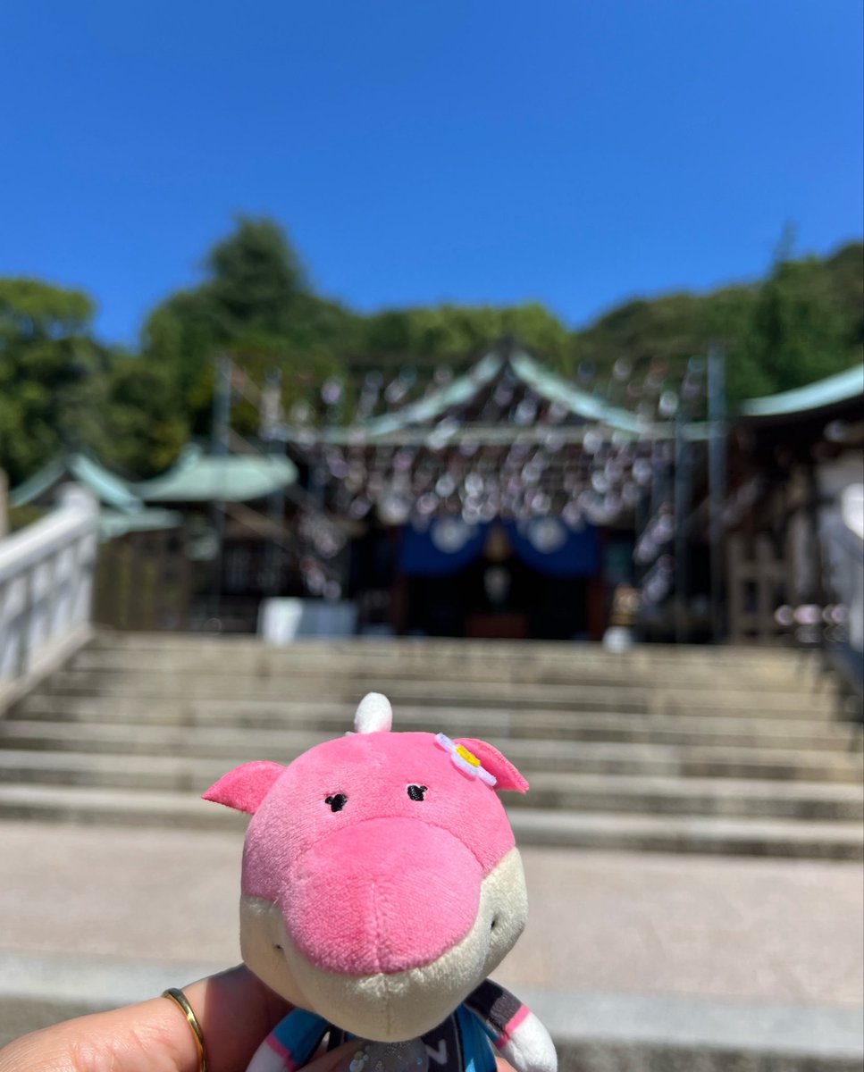 kf_mie's tweet photo. 暑い🥵なか、
鶴羽神社⛩️の風鈴🎐が嬉しー🎶
#フロサポ勝点3とれっちぇ広島 https://t.co/rfhMqwnm6z