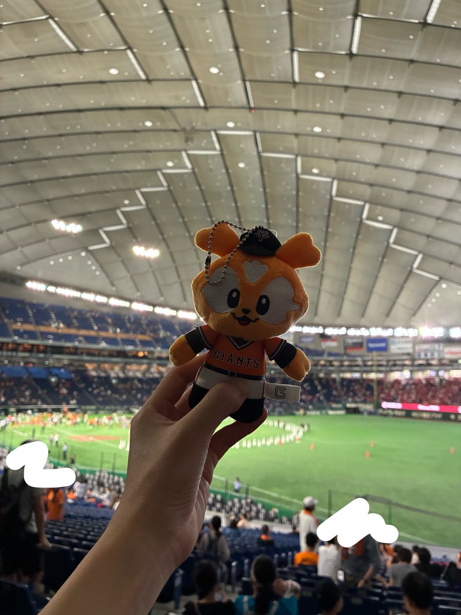 v02dbh's tweet photo. 初観戦 https://t.co/xTwGllPyIL