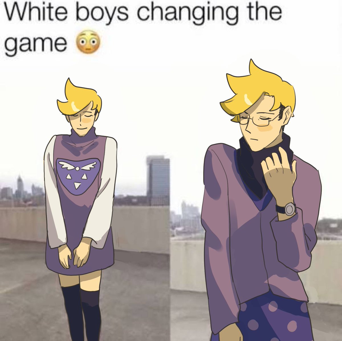 peachgoosy's tweet photo. what i think whenever people draw flowery in toriels clothes https://t.co/5ePfhMLKWW