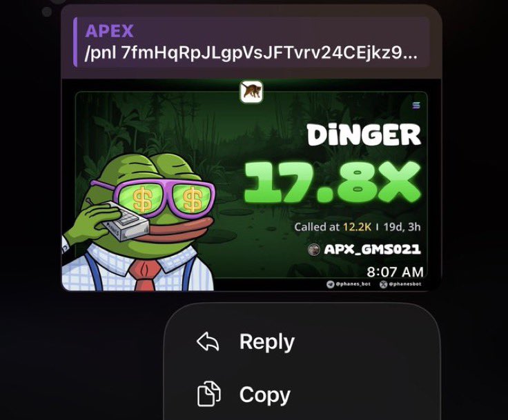 Coinzoeu's tweet photo. 17x from my call $DINGER

7fmHqRpJLgpVsJFTvrv24CEjkz9c4o5uVX4Zdur1hz35

#Solana #SolanaMemecoins #Memecoin #fomo https://t.co/vedbGT8YXS