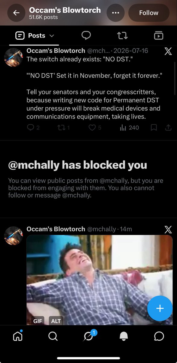 taryntalks19's tweet photo. @mchally @RealCalvin1 LOL blocked for what??😭 https://t.co/M8fwhbU732