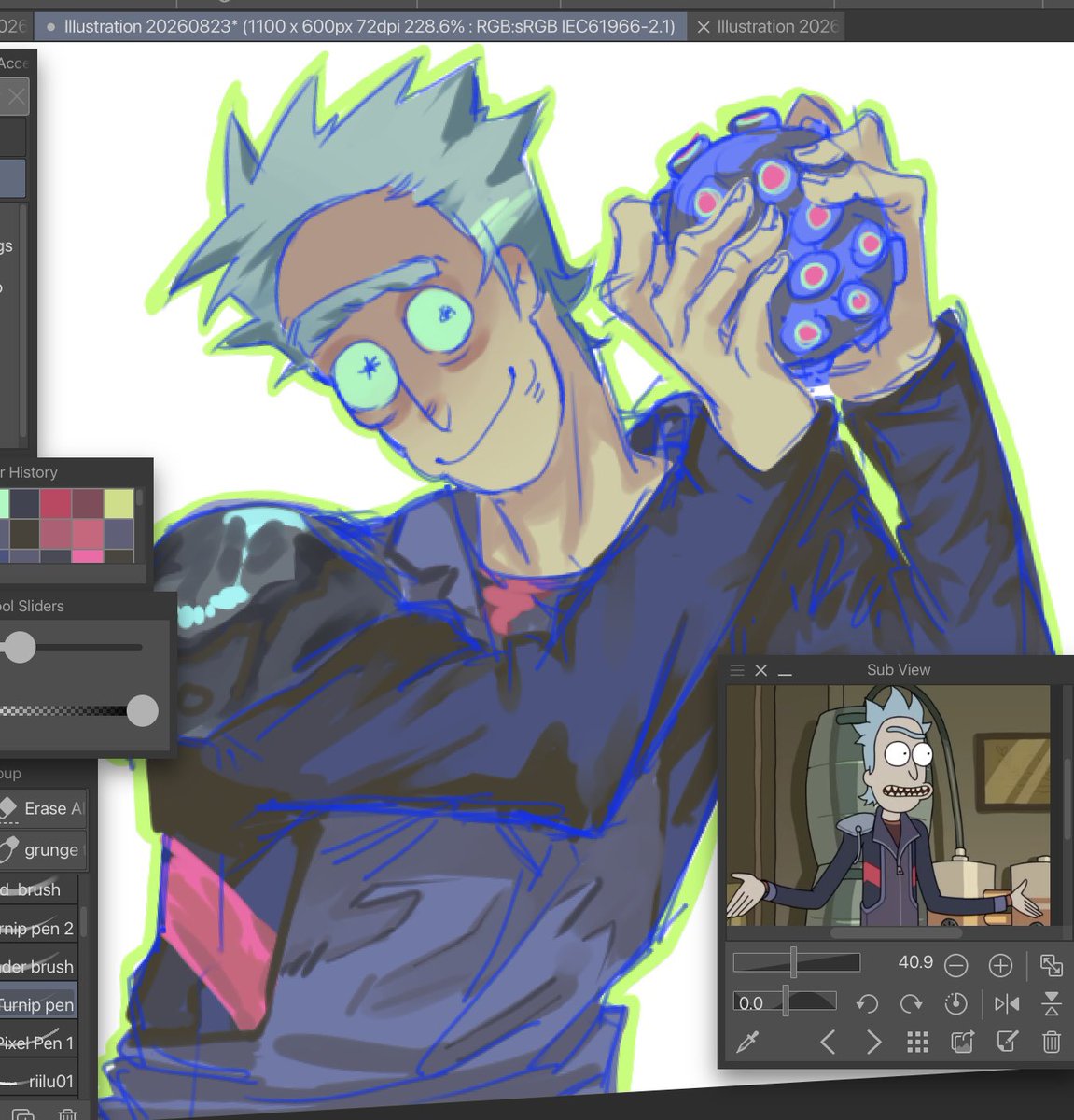 awoolf_arf's tweet photo. #rickprime #rickandmorty https://t.co/oYAkvnV2HQ