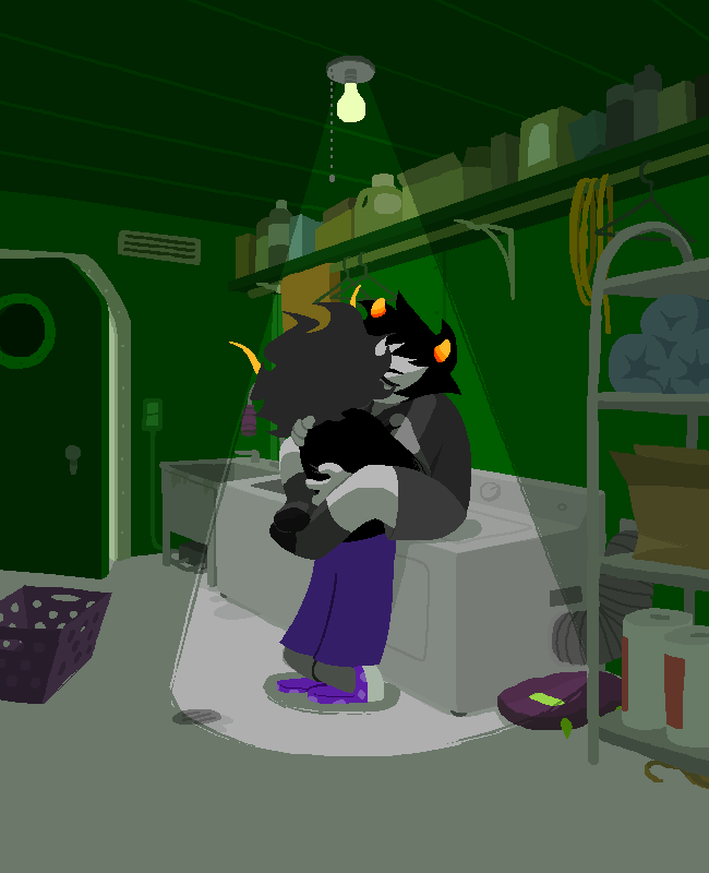 drizobble's tweet photo. What if we kissed while wearing eachothers shirts. What then #gamkar #gamkat #homestuck https://t.co/Qpx7BvIWoJ