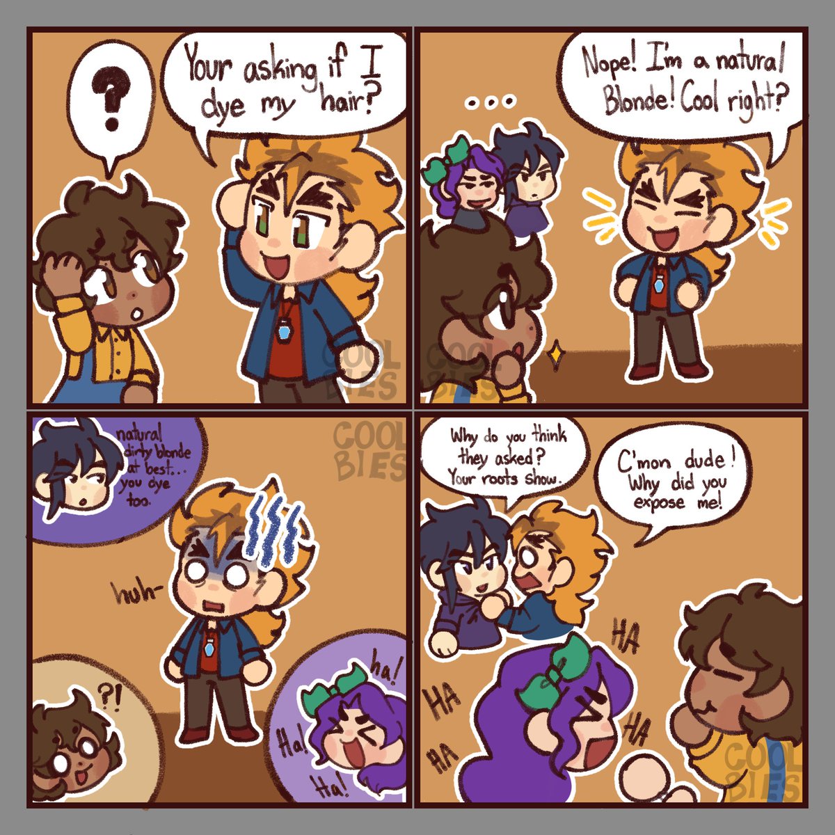Coolbies3's tweet photo. Old #stardew comic it doesn't really follow the same continuity of the main comic, so think of it as a funsies thing! https://t.co/YFIA3NKY0m