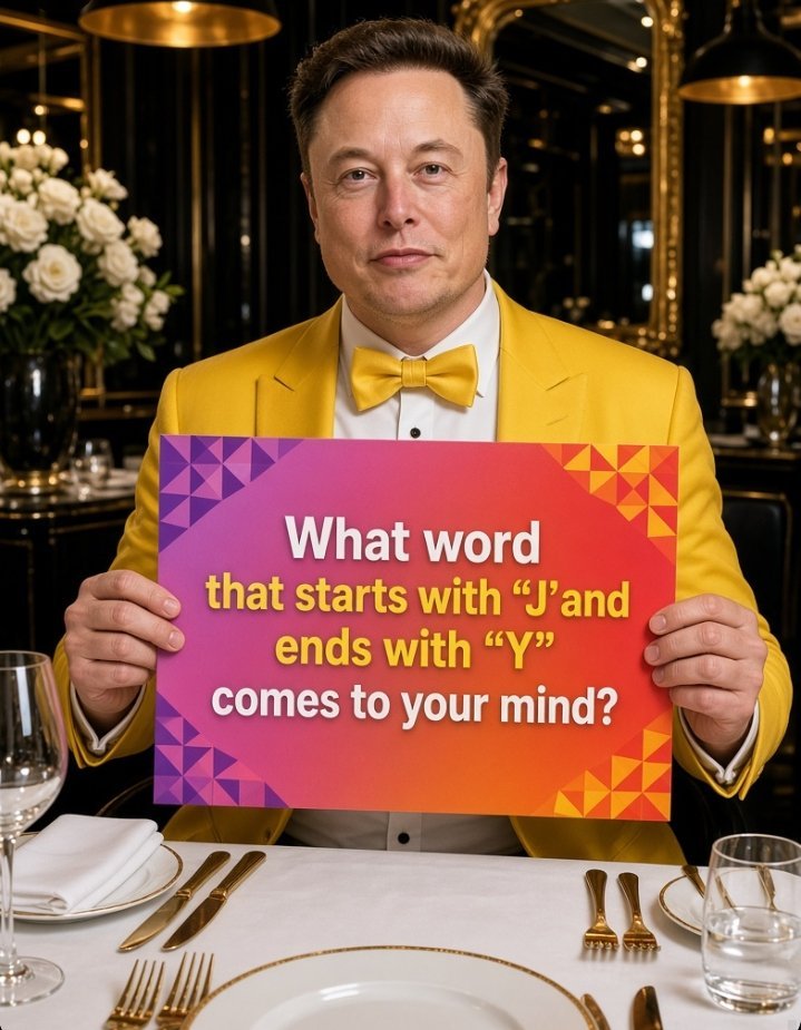 pepemilliouctf's tweet photo. Brain Test 🧐 What word starts with "J" and ends with "Y"? Comment below! 👇 https://t.co/81WrVDTrgB