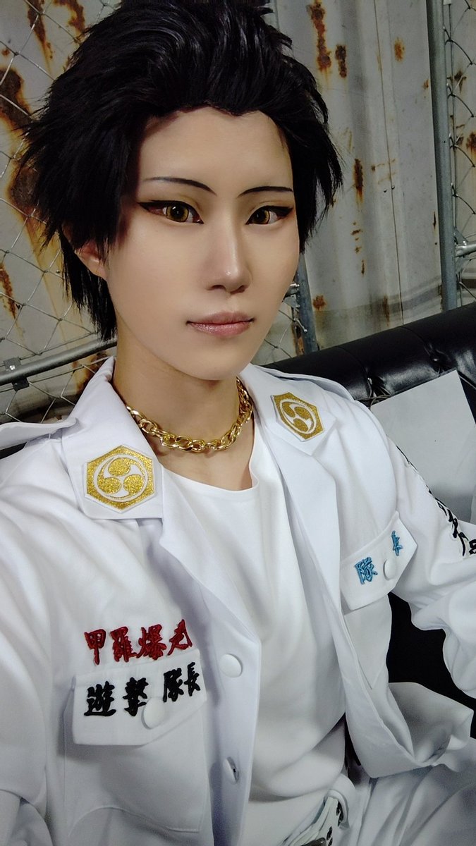 mizunashi6676's tweet photo. #2周年東西南北レース0823
甲羅爆走団！太緒くんで参加してます！初めて特攻服着ました！ https://t.co/rWQM5Sf6tC