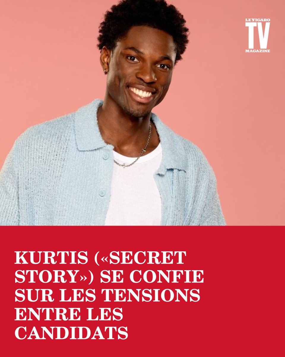 TVMAG's tweet photo. «Il y a quelque chose qui bloque» : Kurtis («Secret Story») se confie sur les tensions entre les candidats👉 https://t.co/nCUGzeFNjH https://t.co/cT6ZxweGAU