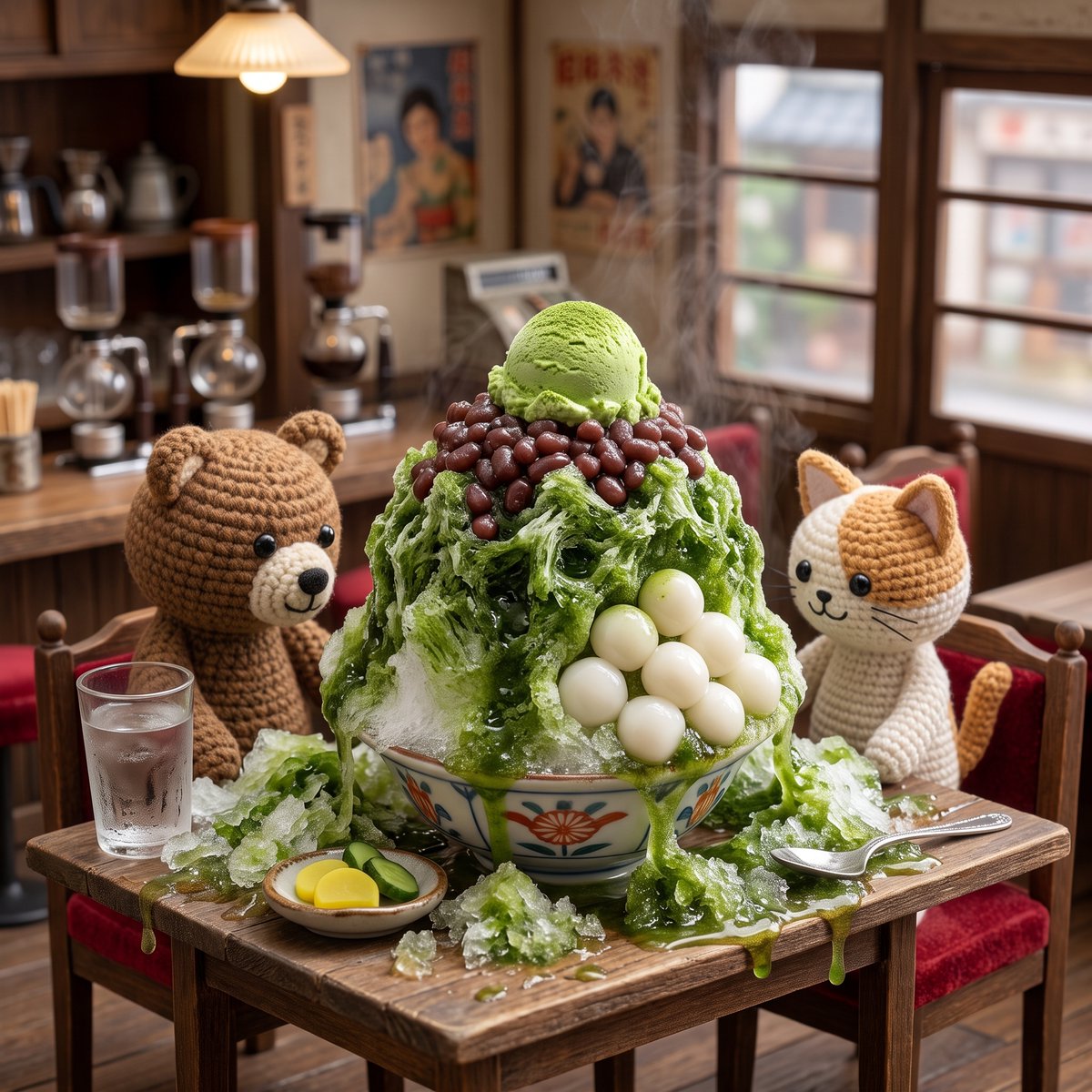 baltandkoppe's tweet photo. 昨日の撮影中のひとコマw

食べきれる…か…な…🐻
遭難しそう…🐱
#VIVANTも観たので早く寝ます
#明日は週明け月曜日 https://t.co/aHgQ9WRGBM