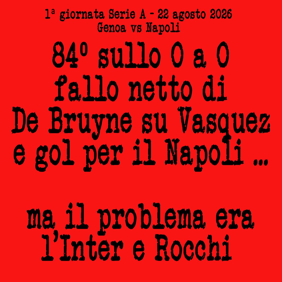 Areablabla00's tweet photo. @SkySport Il calcio italiano spiegato in 3 clip ...
#genoanapoli #serieaenilive https://t.co/WgFyAfPhfL